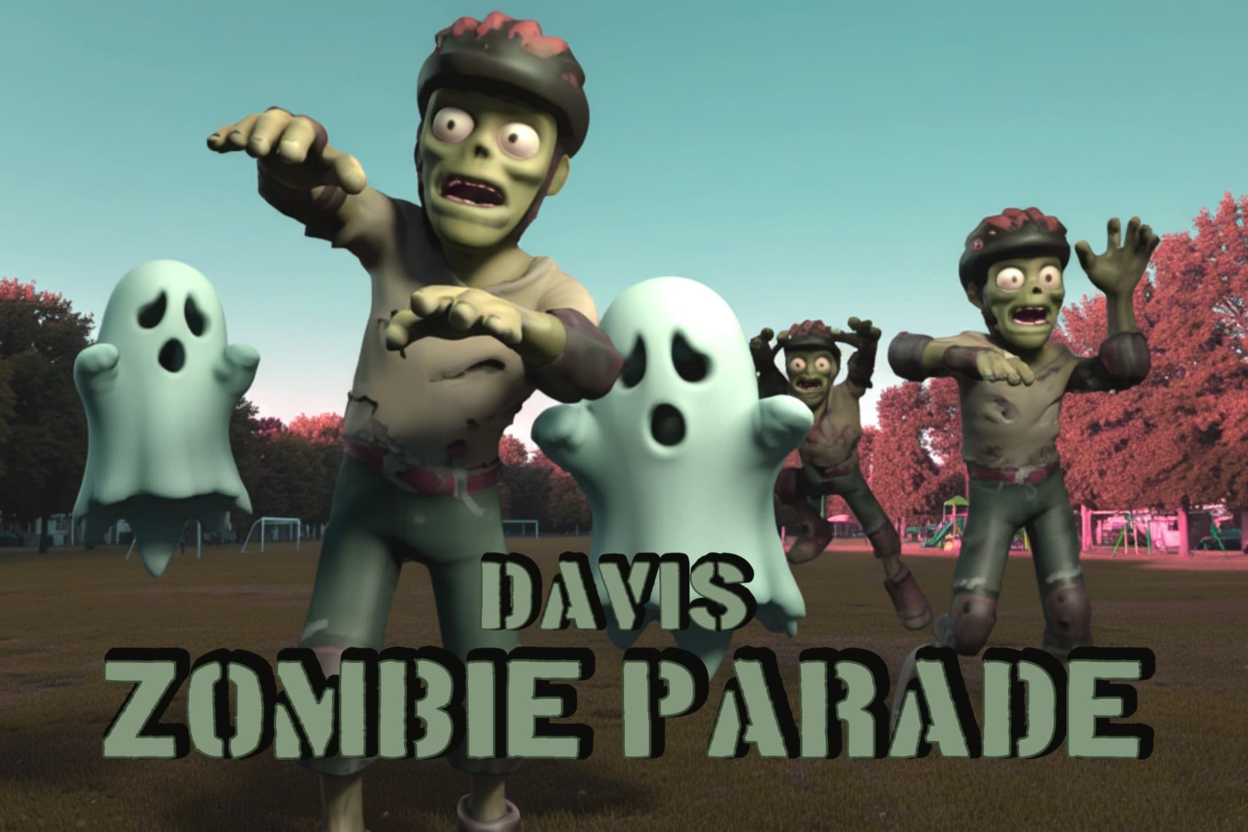 Davis Zombie Bike Parade cover